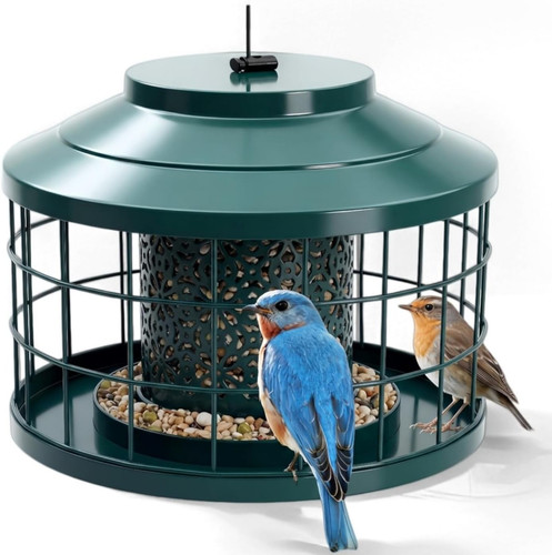 Outdoor hanging metal bird - outdoor,