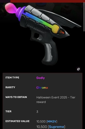 Chroma ray gun - , murder