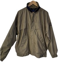 Sunderland of Scotland Khaki Dolphin Waterproof Golfing Jacket Golf Raincoat  XL
