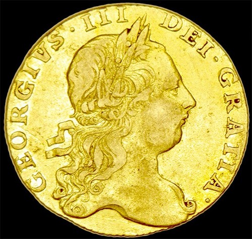 King george the 1766 gold - 1766,