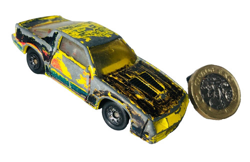 Toy car matchbox - matchbox, yellow