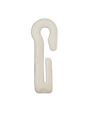 30 SILENT GLISS CURTAIN TRACK HOOKS - Small hook to attach to gliders and tape