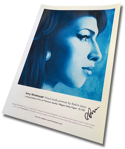 Amy winehouse ltd edn art - amy,
