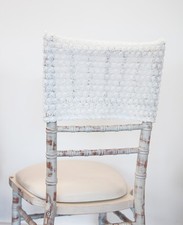 ROSETTE CHAIR CAPS FOR CHIVARI