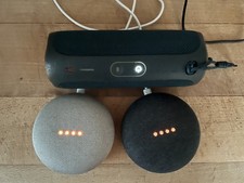 JBL FLIP 5 speaker and 2x Google Nest Mini speaker Model: HOA.
