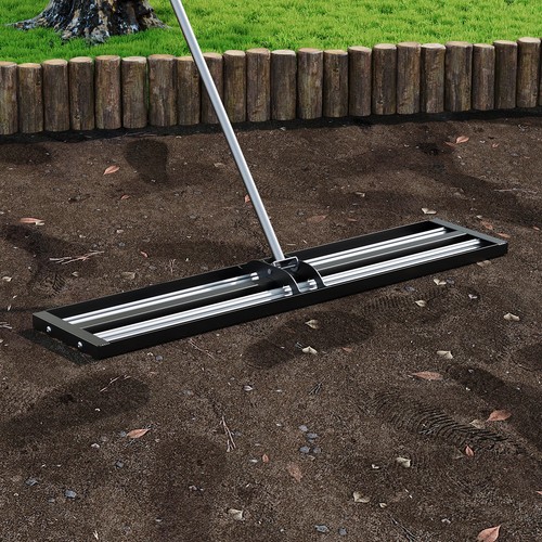 Garden lawn levelling rake - garden,