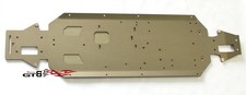Hard Anodized 7075 Strengthen Bottom Main Chassis for 1/5 RC Car Losi 5ive t 1.0