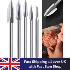 5x Wood Carving Drill Bits Set