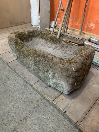 Antique stone trough - antique,