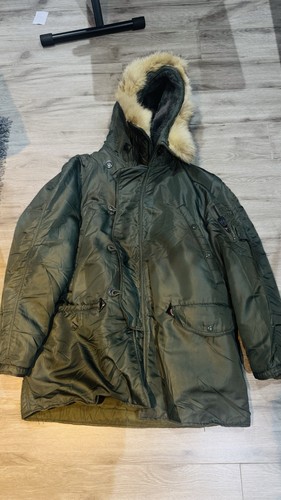 Vtg 1960 usaf heavy parka - usaf,