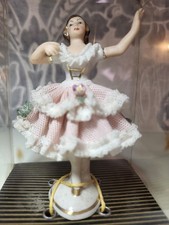 Vintage Dresden Porcelain Lace