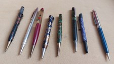 Job Lot Of Vintage Propelling Pencils Collectable Mechanic Commemorative Pencil