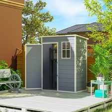 5' x 3' Garden Shed with