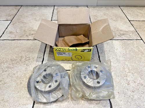 Brake disc for ford escort - for,