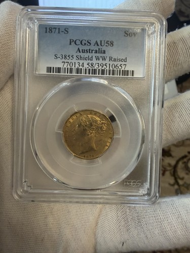 1871 sydney mint - mint, gold