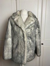 ASTRAKA Faux Fur Short Jacket