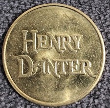 Token - Henry Danter Fun Fair Ride Token 🇬🇧 UNITED KINGDOM 🎪🎡🎠 Ride tokens 
