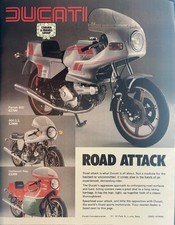 DUCATI PANTAH 600 / 900SS / HAILWOOD REPLICA ORIGINAL 1982 ADVERT 28cm by 21cm