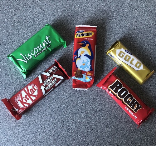 Mixed choc biscuits kitkat - mixed,