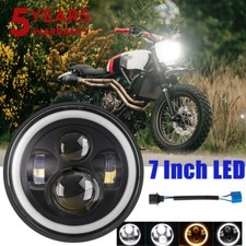 7inch Motorcycle LED Headlight Projector Hi-Lo Beam For SUZUKI SV650 DR650 GS500
