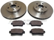 FRONT 2 BRAKE DISCS & PADS