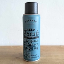 Fatface 125ml Body Spray Keep