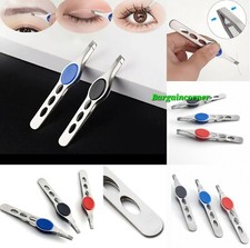 Tweezer Hair Removal Tweezers Eyebrows Facial Hair Plucking Wide Grip Flat Tip
