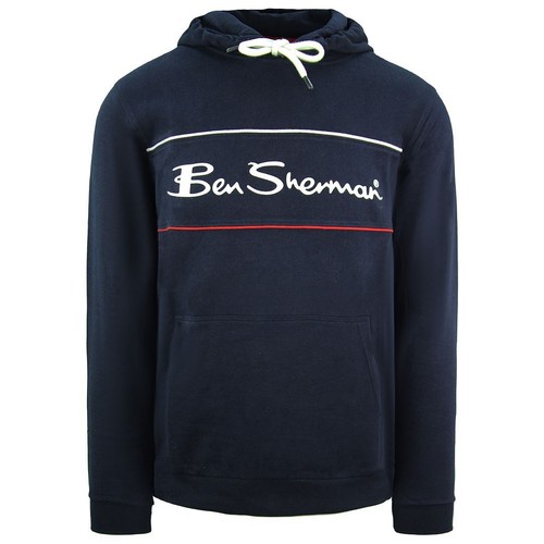 Ben sherman large logo hoody - ben,