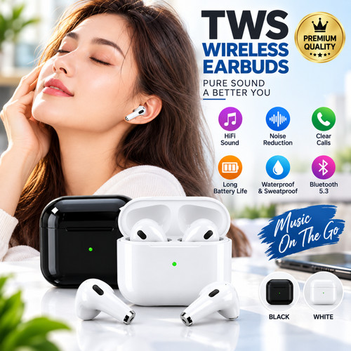 Pro4 tws wireless bluetooth - wireless,