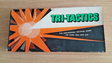 VINTAGE TRI -TACTICS BOARD GAME BY HP GIBSON. COMPLETE. SEE PICS AND DESCRIPTION