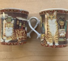 Pair St Michael Mugs Ginger