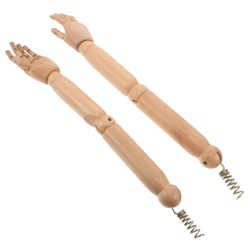 Wooden poseable arm flexible - poseable,