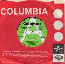 SOLOMON KING  SHE WEARS MY RING /TRY TRY  UK COLUMBIA DEMO  AUTOGRAPHED  60s POP