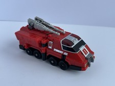 Vintage 1997 Power Rangers Lightspeed Rescue Deluxe Pyro Fire Truck Megazord