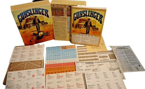 Avalon hill gunslinger game - :,