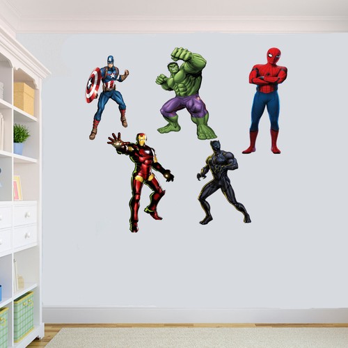Avengers superhero wall - avengers,