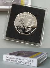 French Bulldog 'Dog Lovers' Gift ( + PERSONALISED Box ) Silver Plated, Puppy/Pup