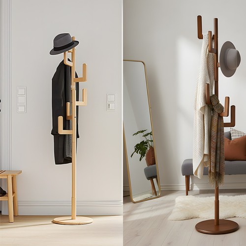 Wood cactus shape coat - shape,