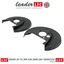 2x Rear Brake Disc Shields