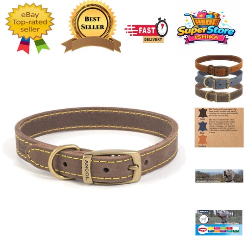 Timberwolf sable leather dog - leather,