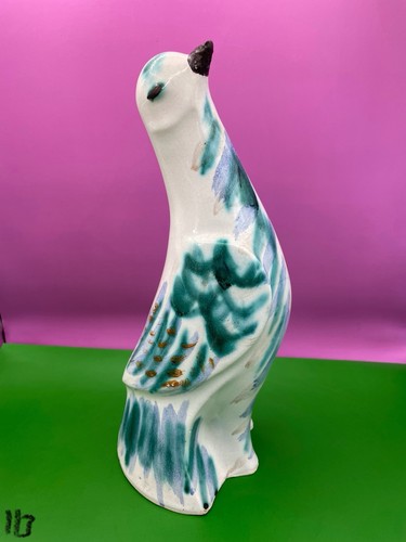 Vintage studio pottery bird - studio,