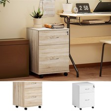 Mobile Filing Cabinet Wooden