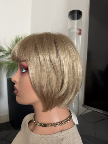 Paula young blonde fringe - fringe, wig