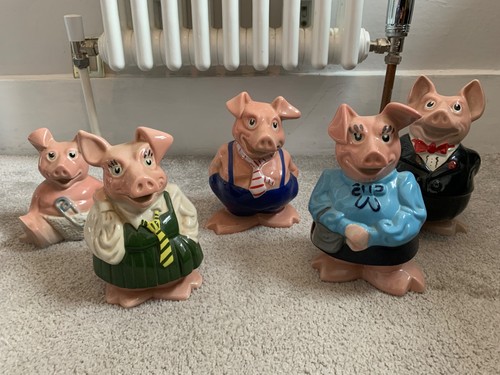 Natwest pigs full - pigs, set