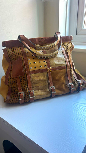 Gianni versace leather - versace, duffle