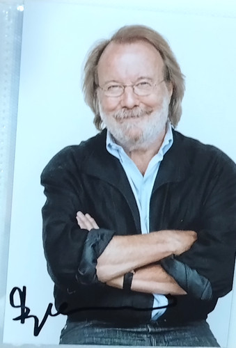 Autograph benny andersson abba - benny,