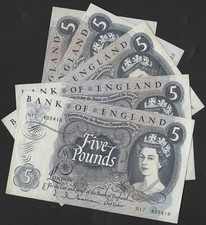 B297 HOLLOM 1963 FIVE POUND