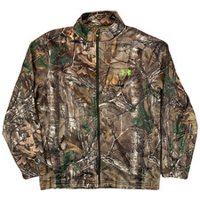 Under Armour Realtree Camouflage Scent Control Shell Hunting Jacket Men's Large