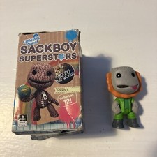 Rare Little Big Planet  Sack Boy Figure Figure New Damaged Box PlayStation