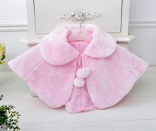 Samira Girls Pink Capelet